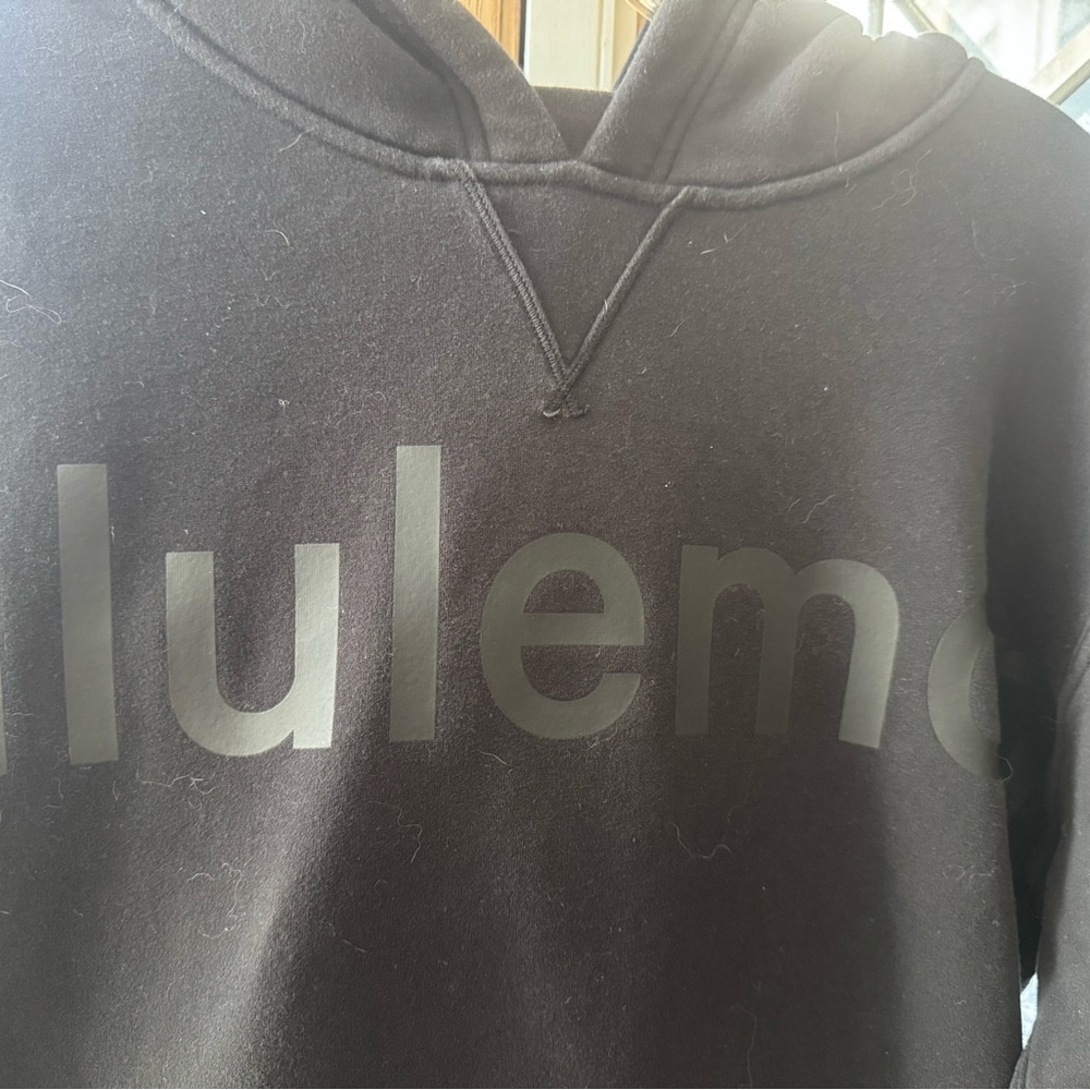 Lululemmon Black Scuba Sweatshirt